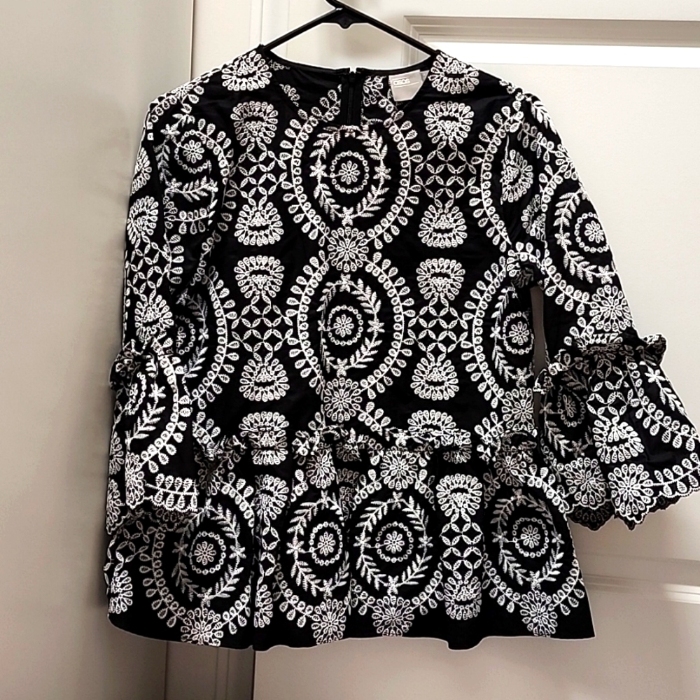 Asos Embroidered Blouse